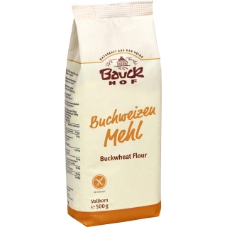 Bauckhof Bio Buchweizenmehl Vollkorn glutenfrei