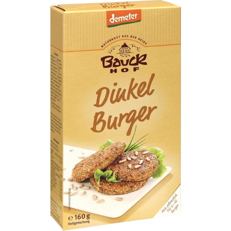 Bauckhof Bio Demeter Burger Dinkel