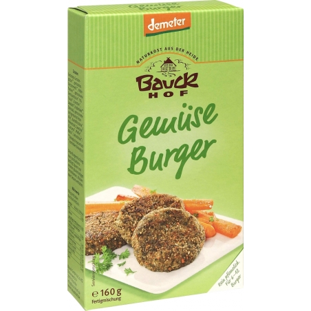 Bauckhof Bio Demeter Burger Gemüse