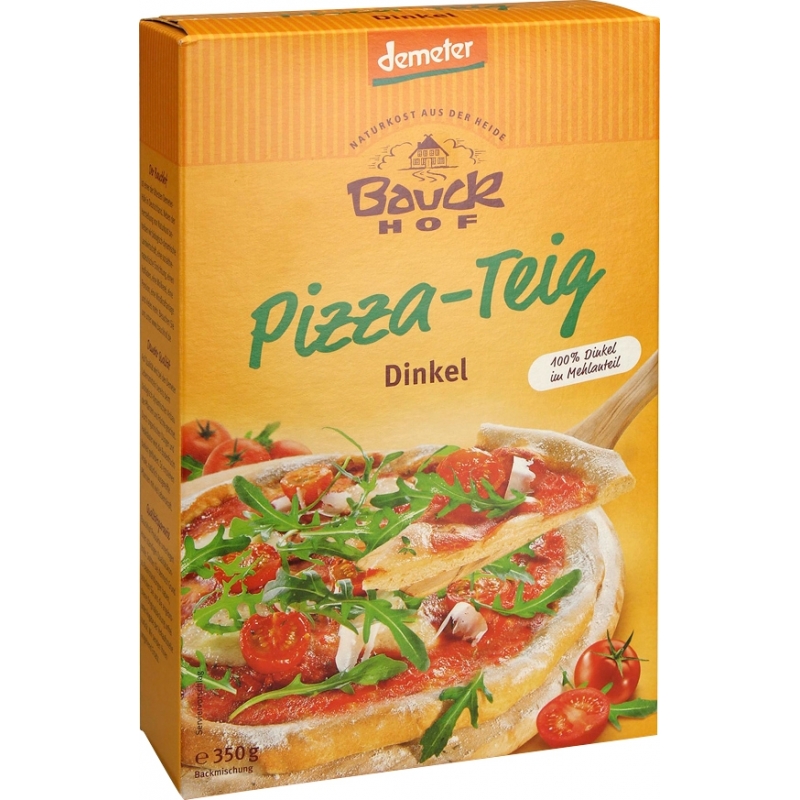 Bauckhof Bio Demeter Backmischung Pizza-Teig Dinkel