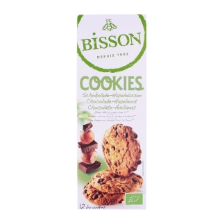 Bisson Bio Cookies Schokolade Haselnuss