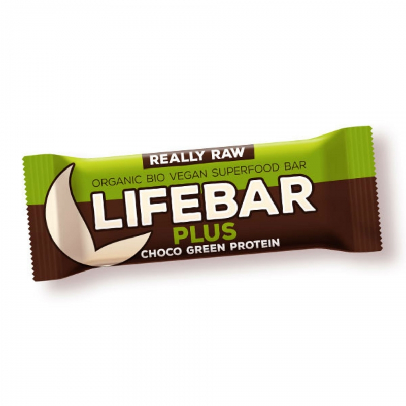 Lifefood Bio Lifebar Plus Schokolade-Grünes Protein