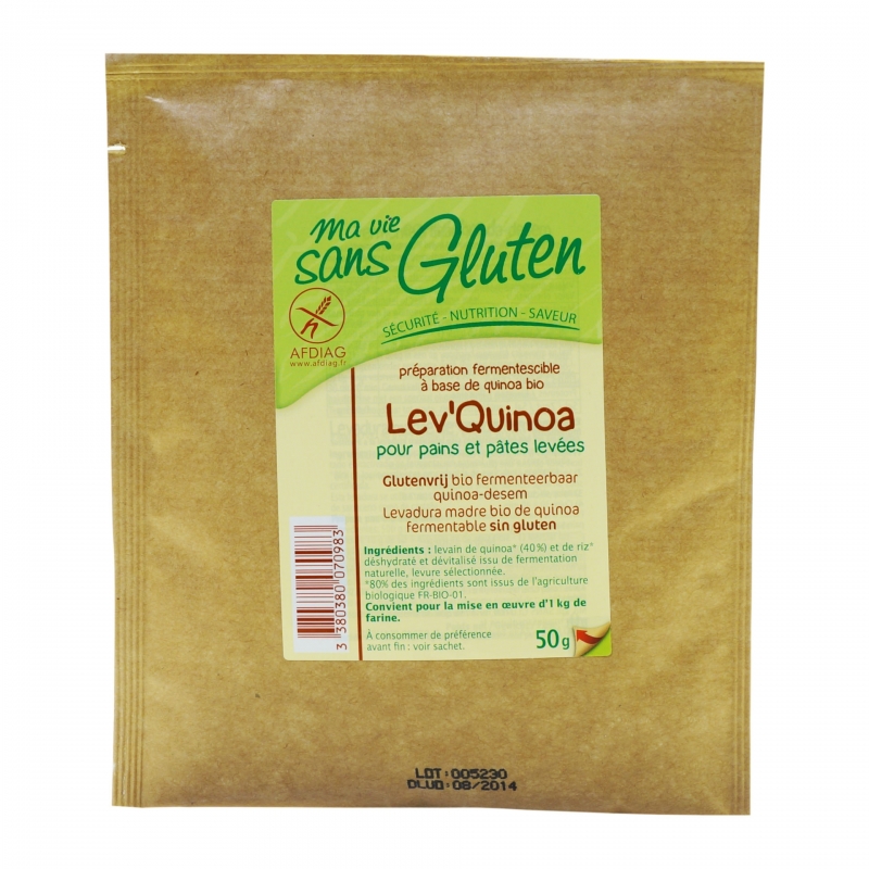 Ma vie sans Gluten Sauerteig-Hefe-Extrakt Quinoa
