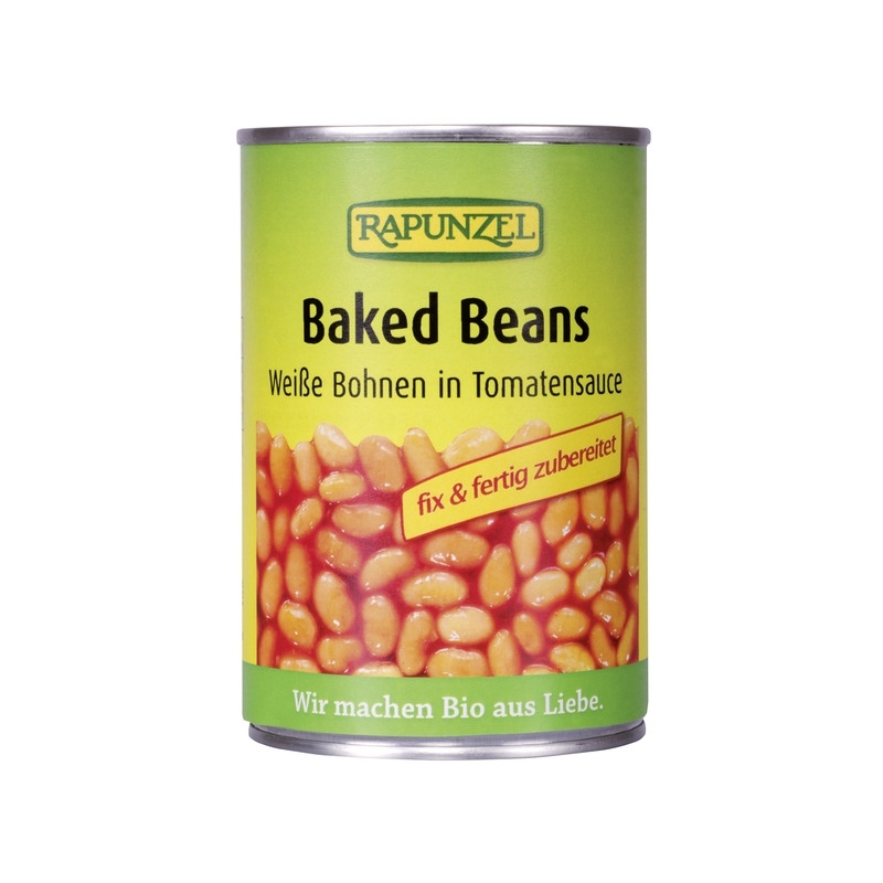 Rapunzel Bio Baked Beans weisse Bohnen in Tomatensauce
