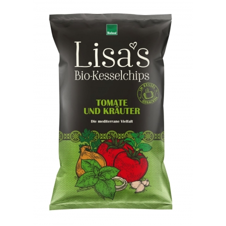 Lisa's Chips Bio Chips Tomate und Kräuter