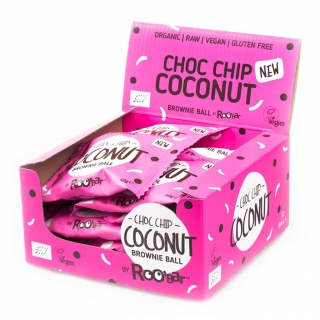 Roobar Bio Brownie Ball Choco Chip Coconut