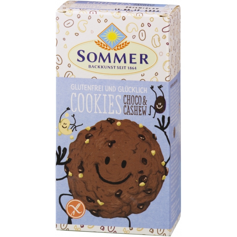 Sommer Bio Cookies Choco und Cashew