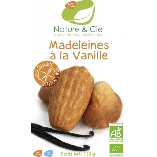 Nature et Cie Bio Madeleines mit Vanille glutenfrei