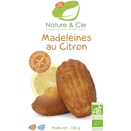 Nature et Cie Bio Madeleines mit Zitrone glutenfrei