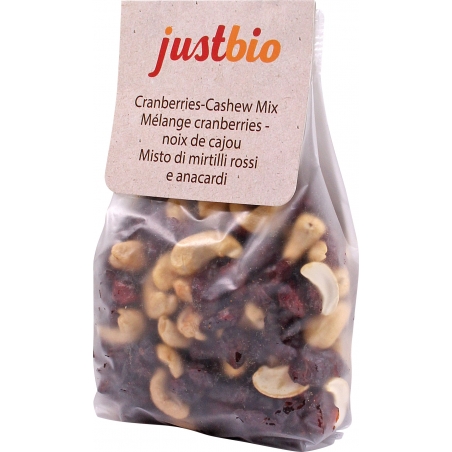 just bio Bio Cranberries-Cashew-Mix