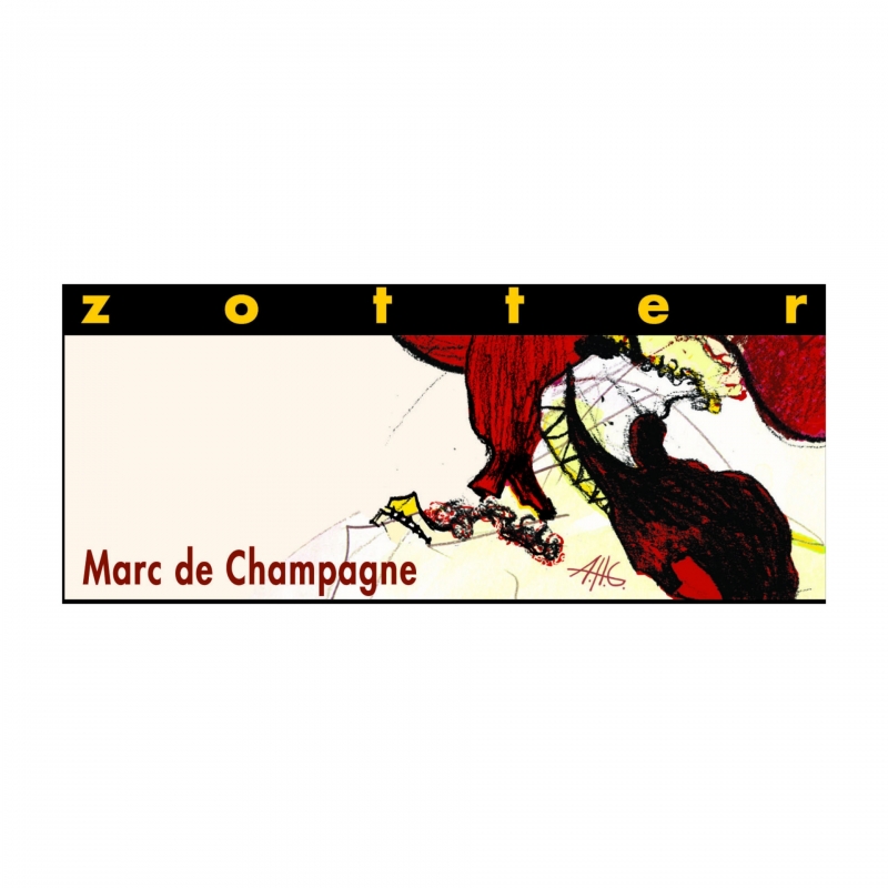 Zotter Bio Schokolade Marc de Champagne