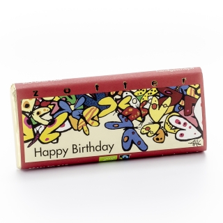 Zotter Bio Schokolade Happy Birthday
