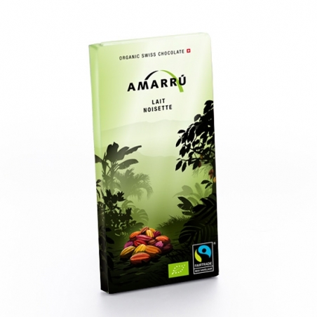 Amarru Bio Vollmilchschokolade mit Haselnüssen