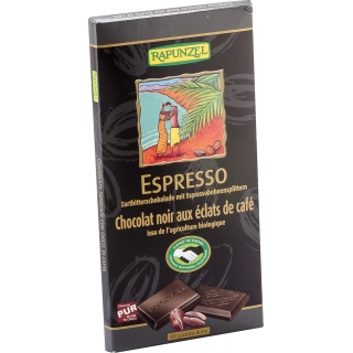 Rapunzel Bio Zartbitterschokolade 51 Prozent Espresso