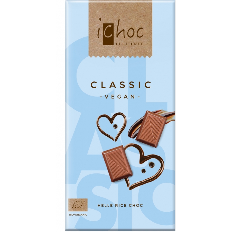 IChoc Bio Classic Reisdrink-Schokolade hell