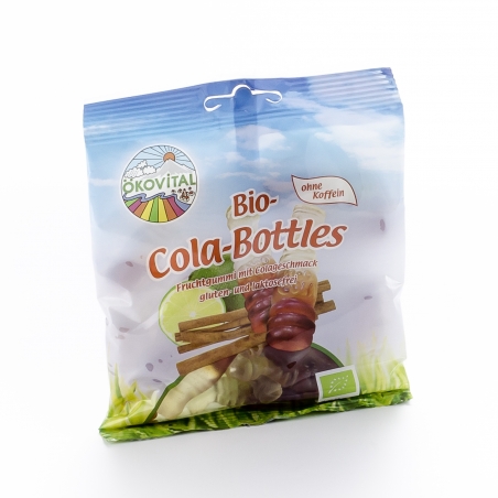 Ökovital Bio Colafläschchen Cola-Bottles mit Gelatine