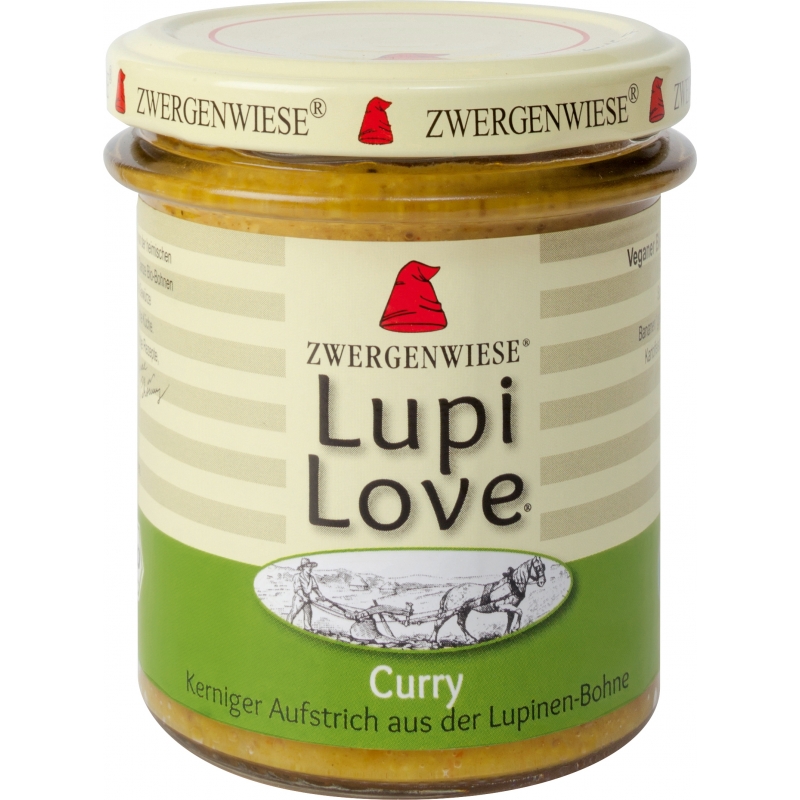 Zwergenwiese Bio LupiLove Curry Aufstrich