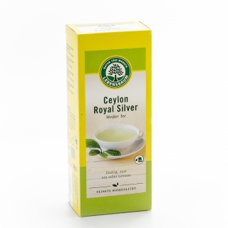Lebensbaum Bio Weisser Tee Ceylon Royal Silver
