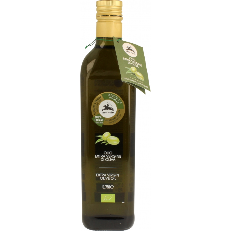 Alce Nero olio extra vergine di oliva semifruttato biologico