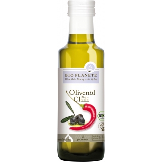 Bio Planète Bio Olivenöl und Chili