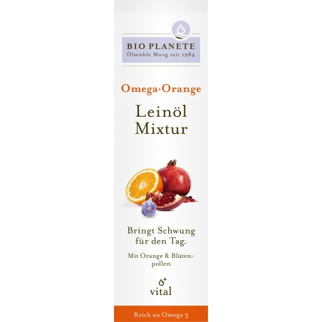 Bio Planète Bio Omega Orange Leinöl-Mixtur