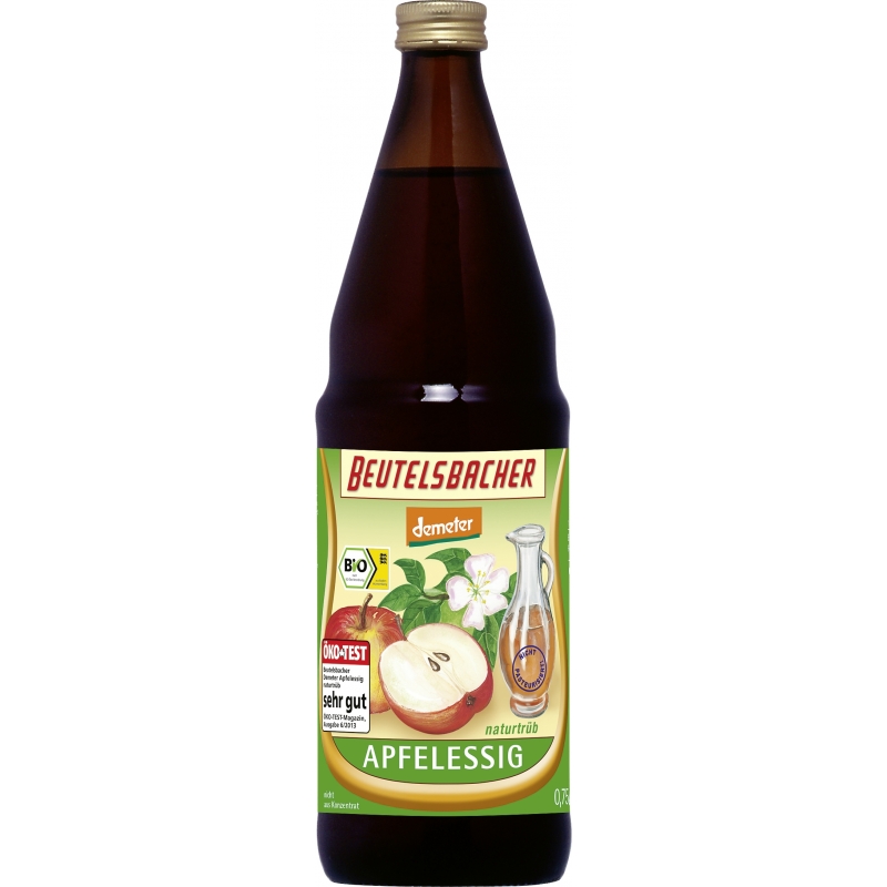 Beutelsbacher Bio Demeter Apfelessig naturtrüb