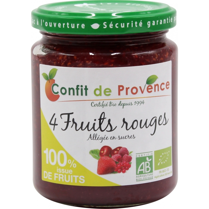 Confit de Provence Bio Fruchtaufstrich Rote Beeren ohne Zuckerzusatz *