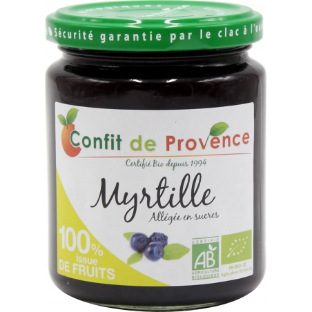 Confit de Provence Bio Fruchtaufstrich Heidelbeer ohne Zuckerzusatz *