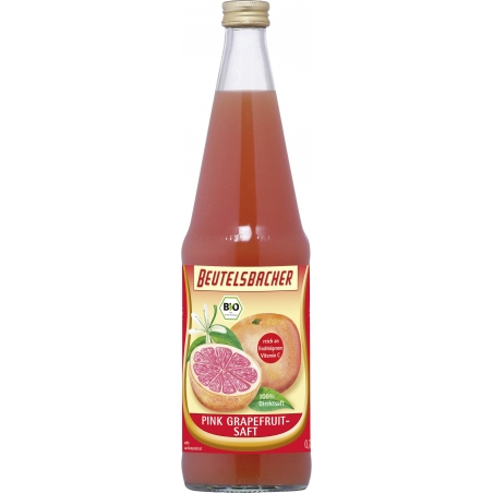 Beutelsbacher Bio Demeter Grapefruitsaft Pink