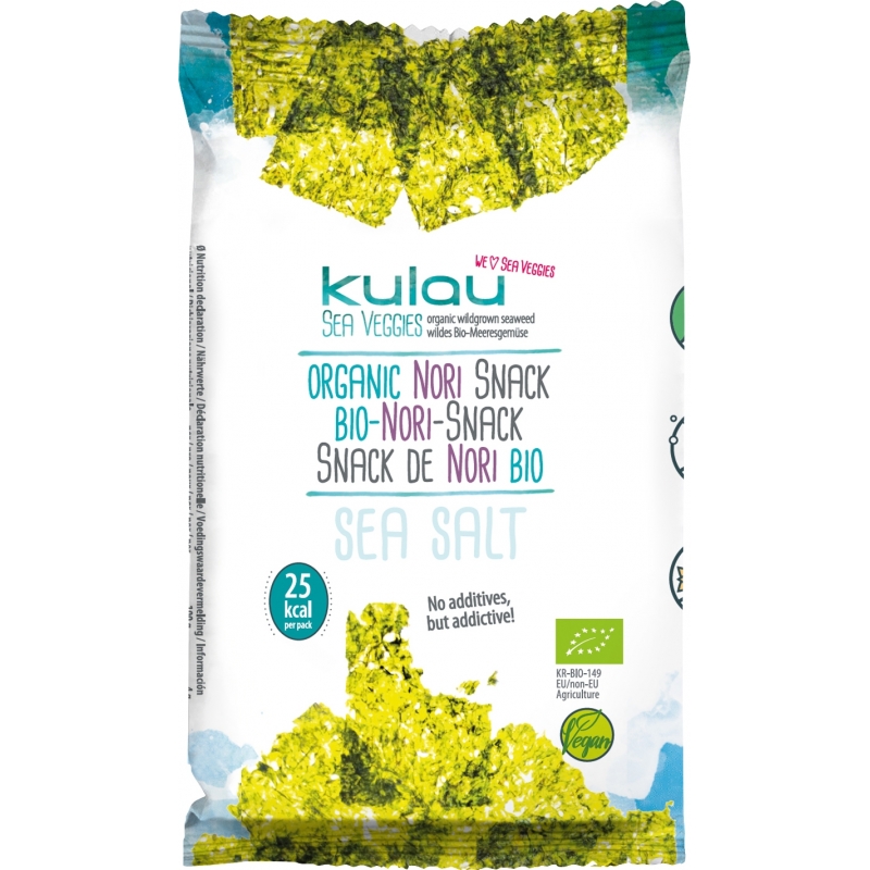 Kulau Bio Algen Nori-Snack Kulau Bio Algen Nori-Snack