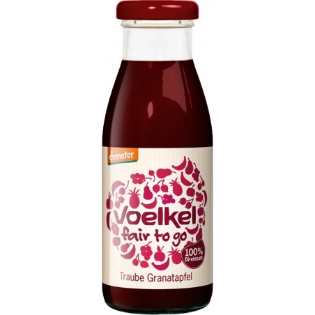 Voelkel Bio Demeter fair to go Traube Granatapfel