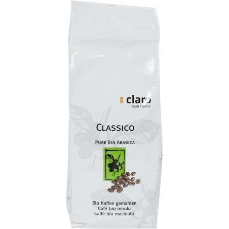 Claro Fair Trade Bio Kaffee Classico gemahlen