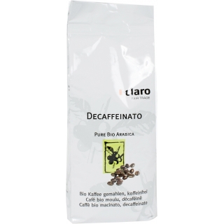 Claro Fair Trade Bio Kaffee Decaffeinato gemahlen