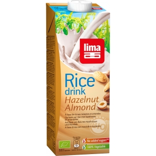 Lima Bio Reis Drink Haselnuss-Mandel