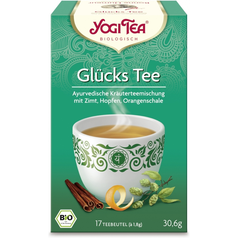 Yogi Tea Bio Kräutertee Glücks Tee