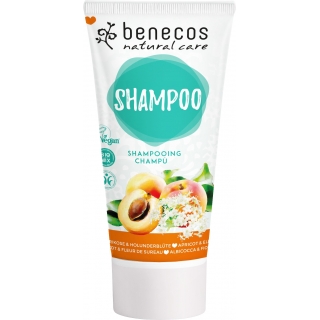 benecos Shampoo Aprikose und Holunderblüte