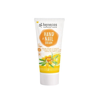 benecos Hand und Nail Cream Sanddorn und Orange