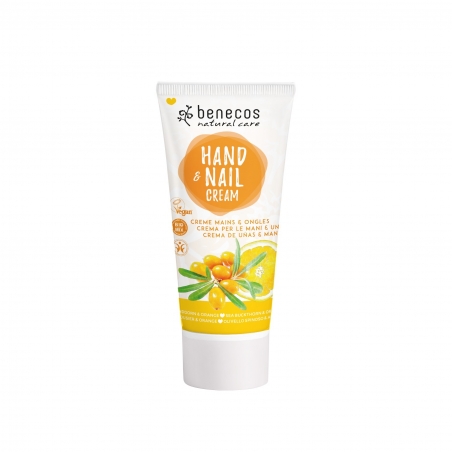 benecos Hand und Nail Cream Sanddorn und Orange