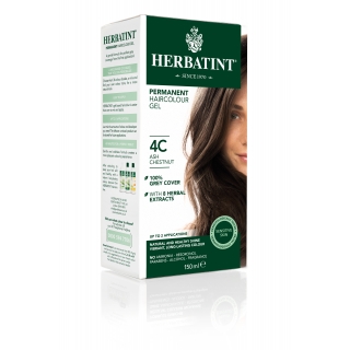 Herbatint Haarfärbegel 4C Asch-Kastanienbraun