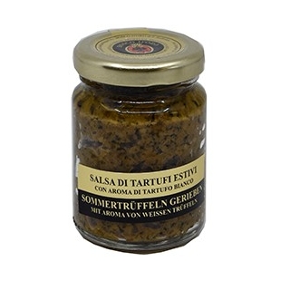 geriebene Trüffeln - weiss - Sommer Trüffeln gerieben, in Olivenöl mit Alba-Aroma