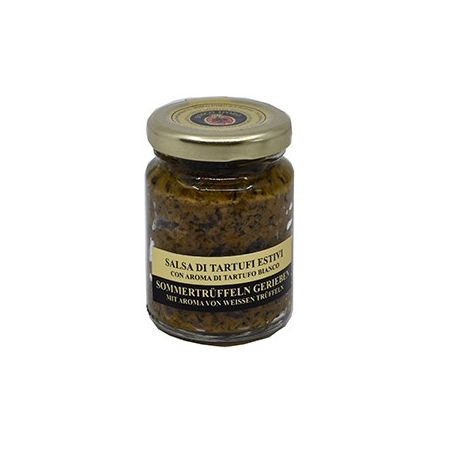 geriebene Trüffeln - weiss - Sommer Trüffeln gerieben, in Olivenöl mit Alba-Aroma