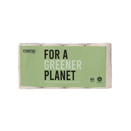 Memo - Toilettenpapier 2lagig 8Rollen Memo