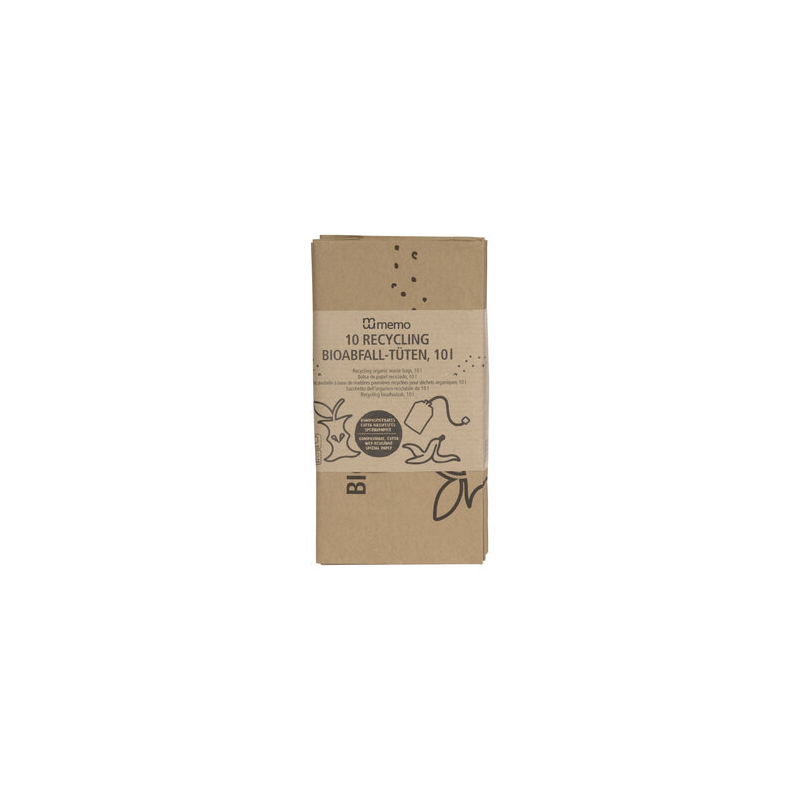 Memo - Bioabfall Kompostb.10ltr 10Stk Memo