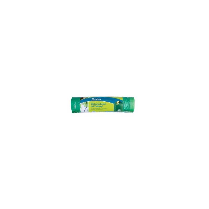 Memo - Mulleimerbeut. Zugband 15X60L MEMO
