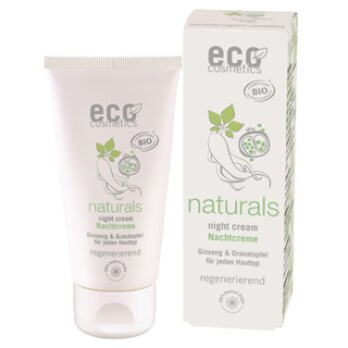Eco cosmetics - Nachtcreme Ginseng Granatapfel