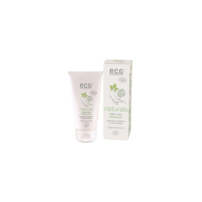 Eco cosmetics - Nachtcreme Ginseng Granatapfel