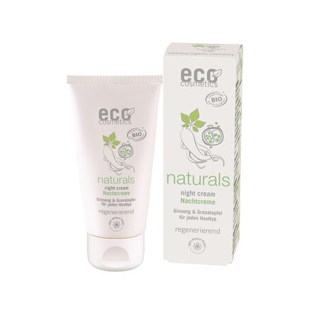 Eco cosmetics - Nachtcreme Ginseng Granatapfel