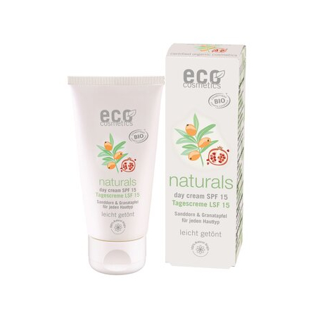 Eco cosmetics - Gesichtscreme getönt LSF 15