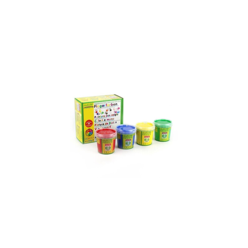 Ökonorm - Fingerfarben 4er Set A Ökonorm