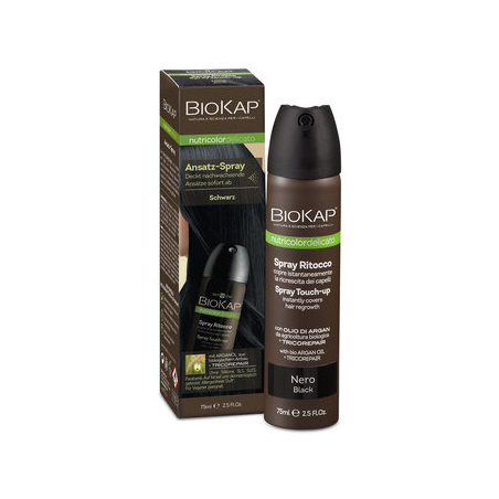 BIOKAP - Touch Up Ansatzspray schwarz Biokap